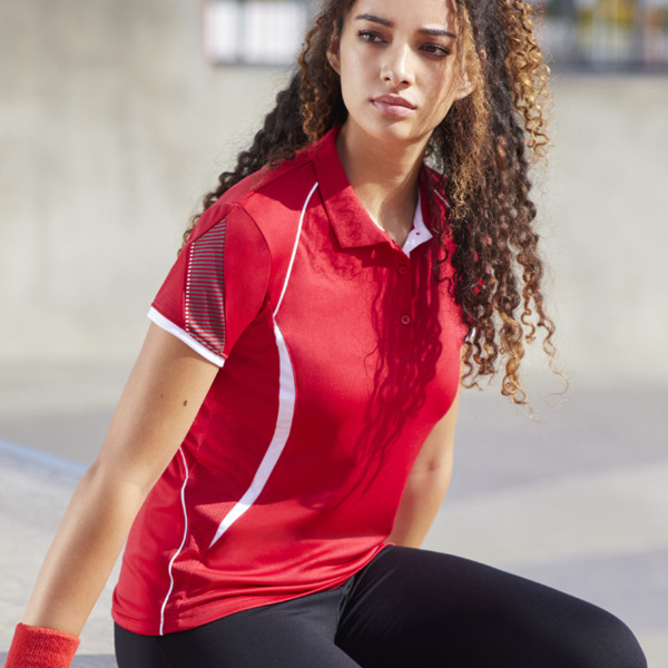 Womens Razor Short Sleeve Polo Thumbnail