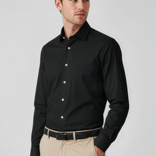  Mens Charlie Classic Fit Long Sleeve Shirt Thumbnail