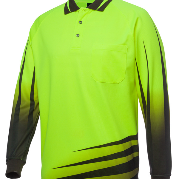 Hi Vis L/S Rippa Sub Polo Thumbnail