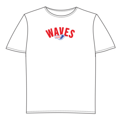 Waves White Tee Thumbnail